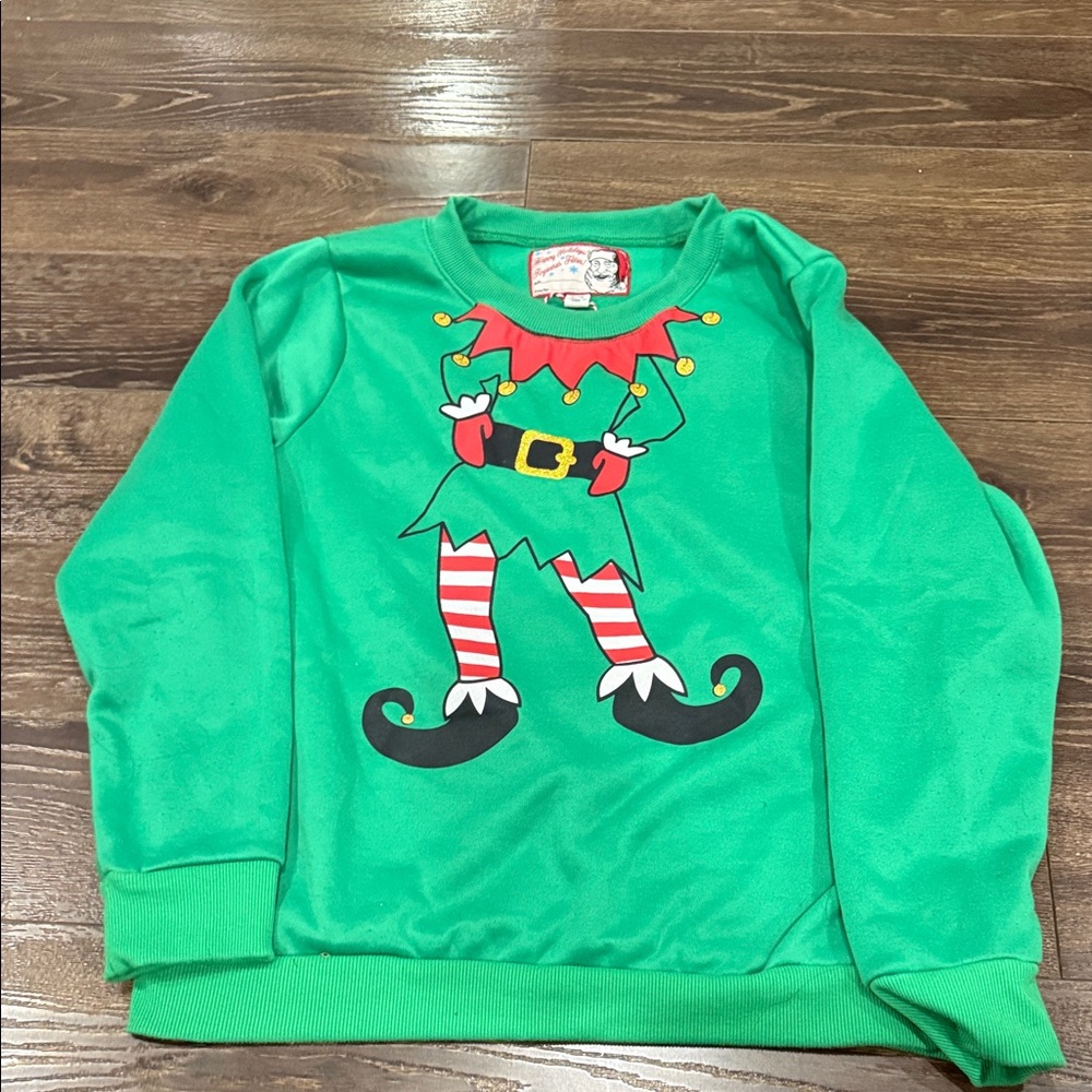 Urban Heritage Green Elf Sweater